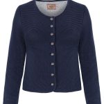 strickjacke damen blau