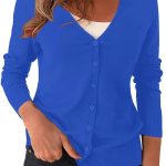 strickjacke damen blau