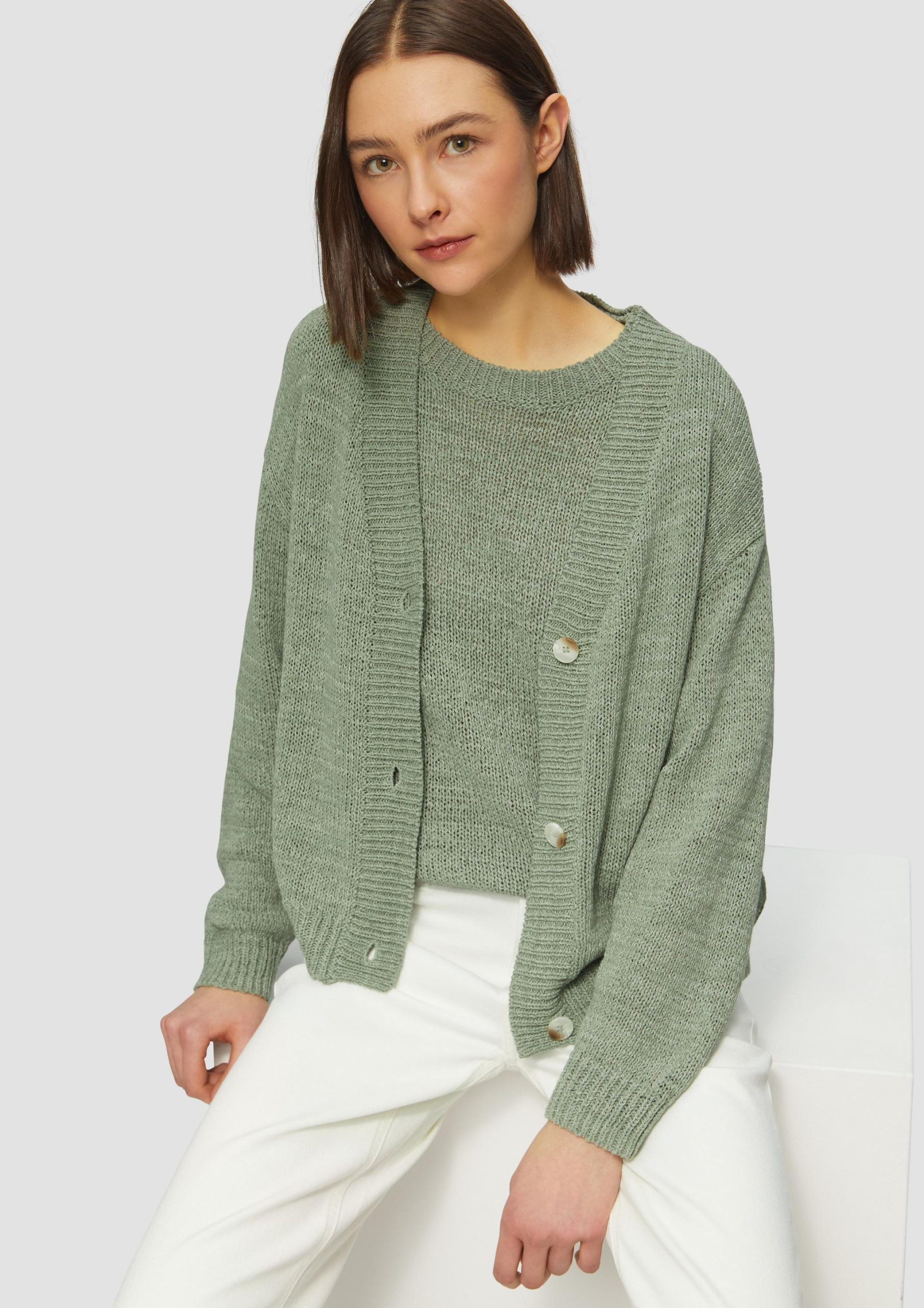 strickjacke-damen-gruen-056owi.jpg strickjacke damen grün – Bild 1