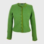 strickjacke damen grün