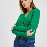 strickjacke damen grün