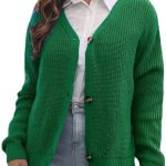 strickjacke damen grün