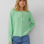 strickjacke damen grün