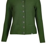 strickjacke damen grün