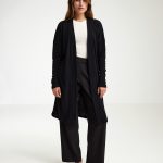 strickjacke damen lang