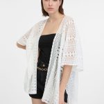 strickjacke damen weiß