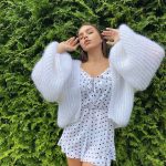 strickjacke damen weiß