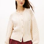 strickjacke damen weiß