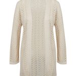 strickjacke damen weiß