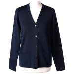 strickjacke dunkelblau damen