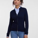 strickjacke dunkelblau damen