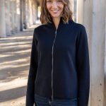 strickjacke dunkelblau damen