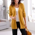 strickjacke gelb