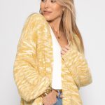 strickjacke gelb