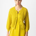strickjacke gelb