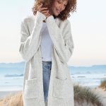 strickjacke grau