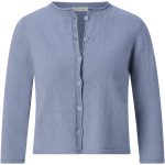 strickjacke hellblau