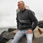 strickjacke herren wolle