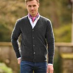 strickjacke herren wolle