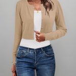 strickjacke kurz