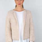 strickjacke kurz damen
