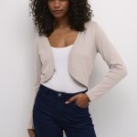 strickjacke kurz damen