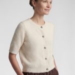 strickjacke kurzarm