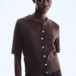 strickjacke kurzarm