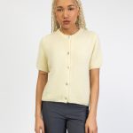 strickjacke kurzarm