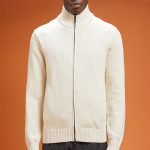 strickjacke mit reißverschluss