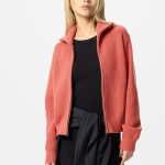 strickjacke mit reißverschluss