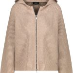 strickjacke mit reißverschluss