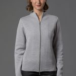 strickjacke mit reißverschluss