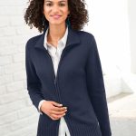 strickjacke mit reißverschluss damen