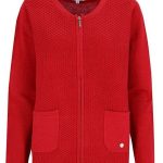 strickjacke mit reißverschluss damen