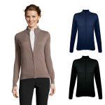 strickjacke mit reißverschluss damen