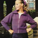 strickjacke mit reißverschluss damen