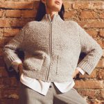 strickjacke mit reißverschluss damen