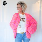 strickjacke pink