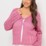 strickjacke pink