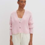 strickjacke rosa
