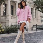 strickjacke rosa