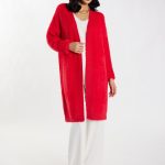 strickjacke rot