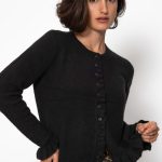 strickjacke schwarz
