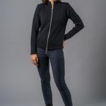 strickjacke schwarz damen