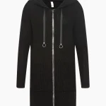 strickjacke schwarz damen