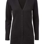 strickjacke schwarz damen
