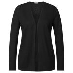 strickjacke schwarz damen