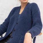 strickjacke wolle damen