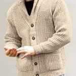 strickjacken herren